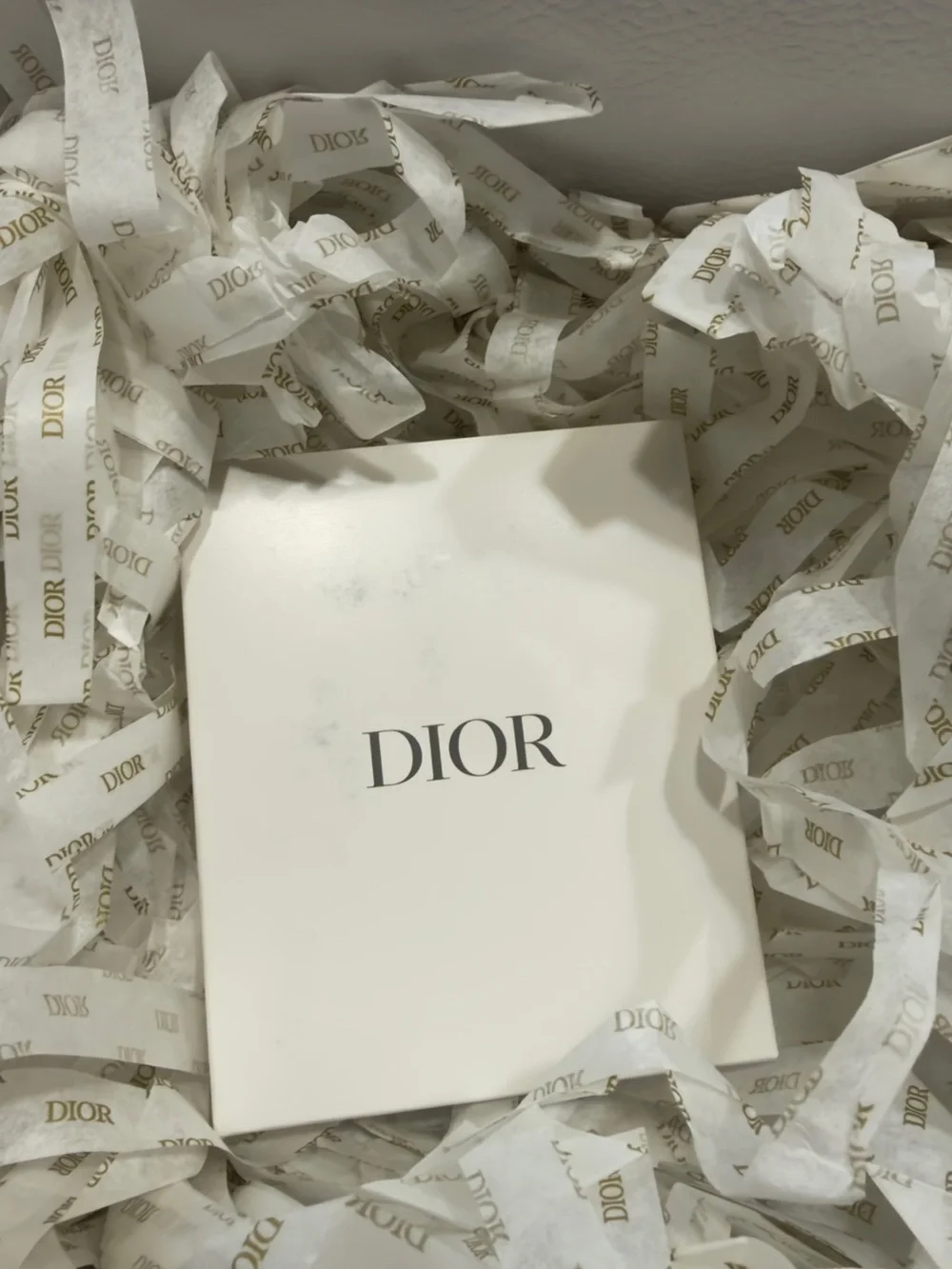 Dior Beauty black patent mirror sku25 Dior pocket-sized folding mirror.